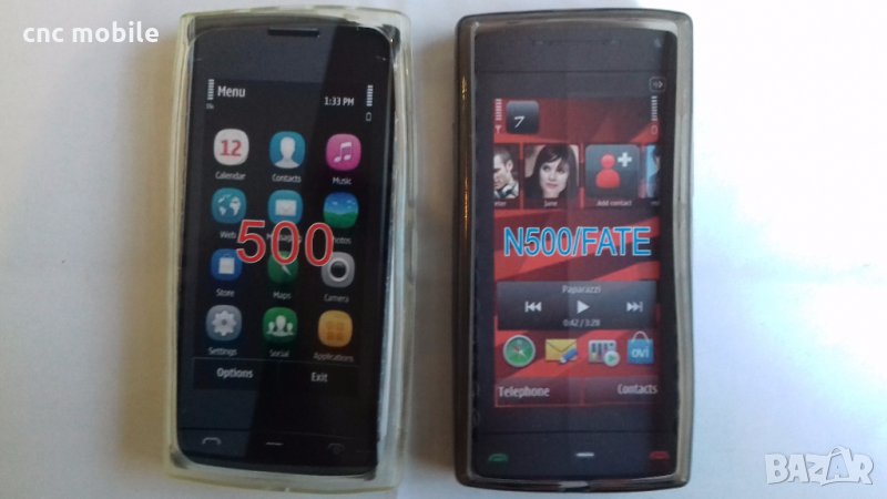 Nokia 500 - Nokia RM-750 калъф - силиконов гръб , снимка 1