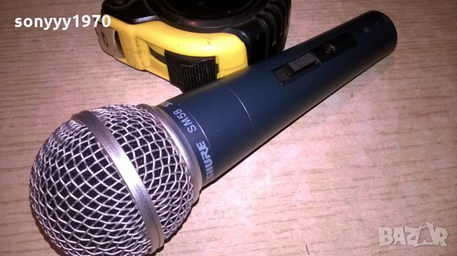 shue sm58-микрофон-profi-внос швеицария, снимка 8 - Микрофони - 22346015