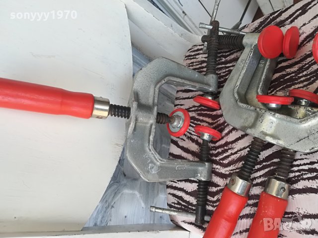 bessey-germany-яки стяги 40х40см-с захват 9см-внос швеицария, снимка 12 - Стяги - 24578751