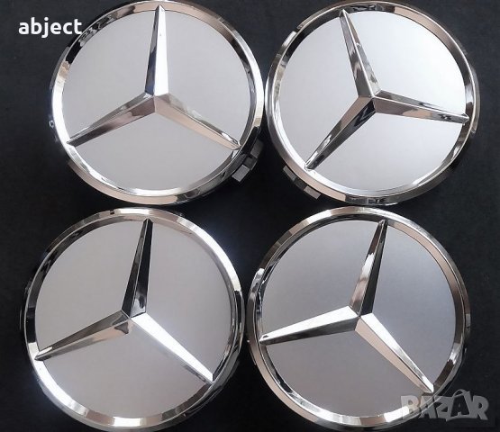 Капачки за джанти за Мерцедес 75мм Mercedes Benz, снимка 4 - Аксесоари и консумативи - 24613525