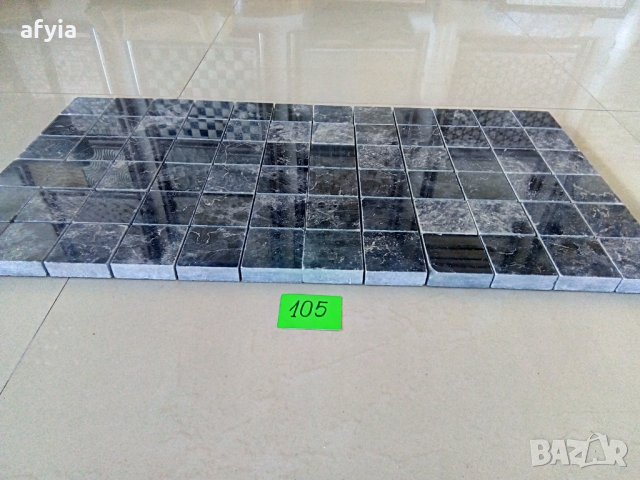 Мозайки от черен мрамор, снимка 4 - Строителни материали - 22868093