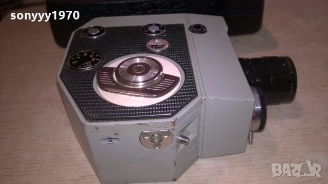 quarz 5 made in ussr-ретро камера с кожен кобур-22х29х12см, снимка 5 - Камери - 25330781