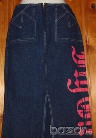 Дънкова пола,ефектна и различна, М , снимка 9 - Поли - 18369127