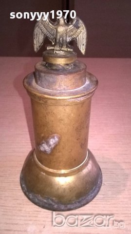 хитлериска антика-немска запалка-ретро-17х9см-внос швеицария, снимка 10 - Антикварни и старинни предмети - 18039160