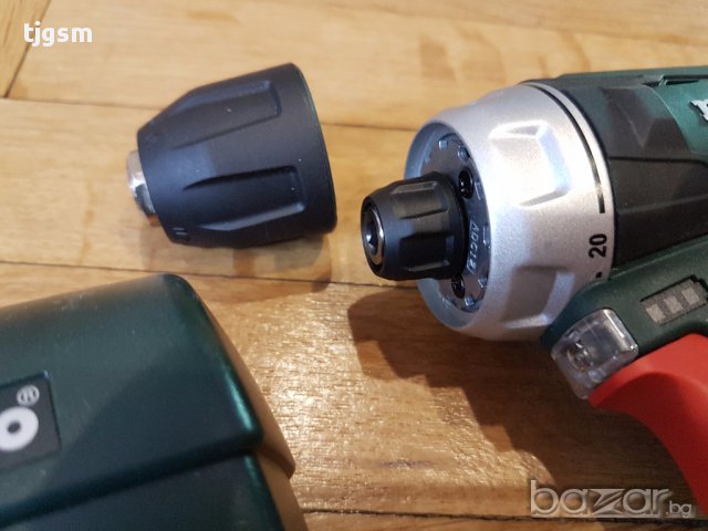 Винтоверт акумулаторна отвертка Metabo PowerMaxx BS Quick Pro 10.8 V, 1 батерии, 4 Ah, снимка 2 - Други машини и части - 17553263