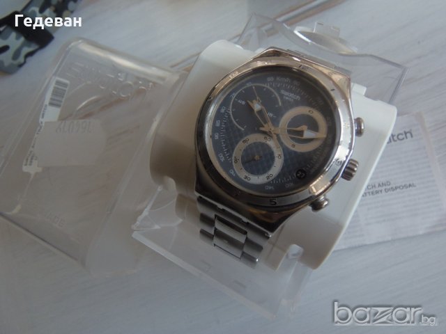 Рядък Swatch Irony, снимка 2 - Мъжки - 20407544