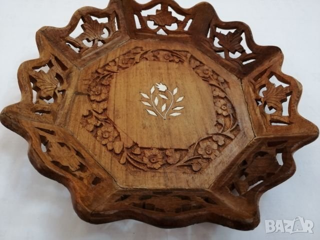 Стара фруктиера, дърворезба. , снимка 7 - Колекции - 24616417