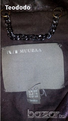 Естествена кожа яке, снимка 8 - Якета - 16481594