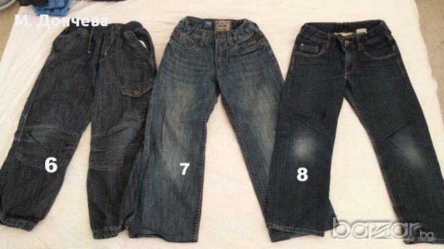 Дънки, джинси, панталони по 5лв ръст 122-128см., снимка 9 - Детски панталони и дънки - 11764179