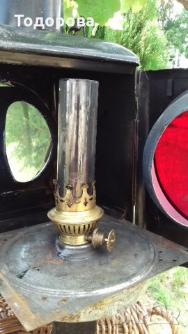 Стар немски жепейски газов фенер, снимка 6 - Антикварни и старинни предмети - 22122865