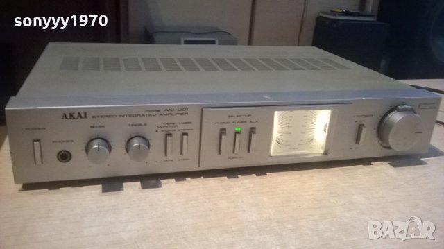 &akai am-u01 stereo amplifier-made in japan-внос швеицария