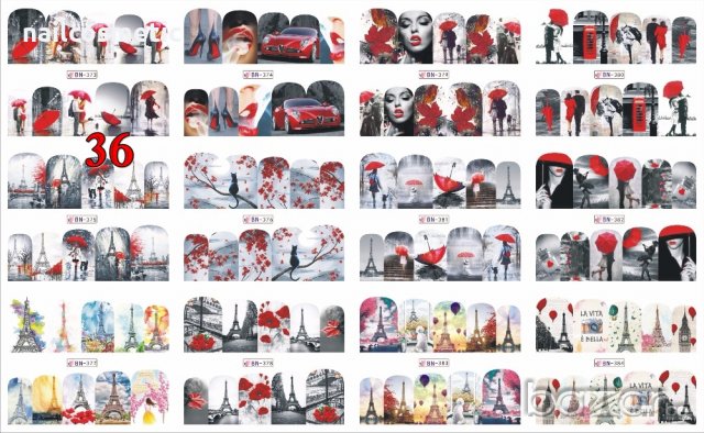 Ваденки за маникюр 12 в 1 - комплект №36, снимка 2 - Продукти за маникюр - 19213454