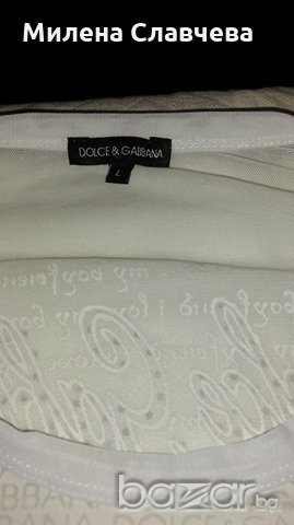 НОВА ОРИГИНАЛНА блуза на DOLCE&GABBANA, снимка 5 - Блузи с дълъг ръкав и пуловери - 20709254