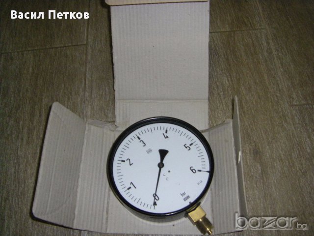 Манометри до 6 бара, снимка 5 - Резервни части за машини - 15515361