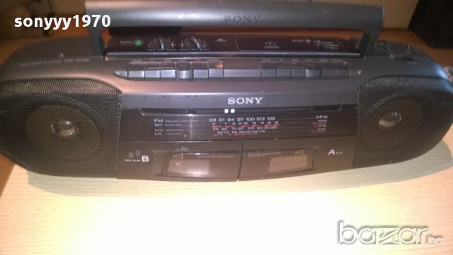 sony cfs-w318l-stereo cassette corder-внос швеицария, снимка 10 - Ресийвъри, усилватели, смесителни пултове - 11782574
