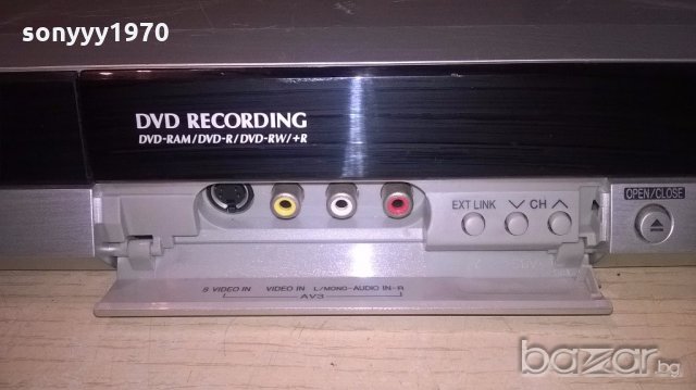 поръчано-panasonic dmr-es10 dvd recorder-за ремонт, снимка 10 - Ресийвъри, усилватели, смесителни пултове - 18414537