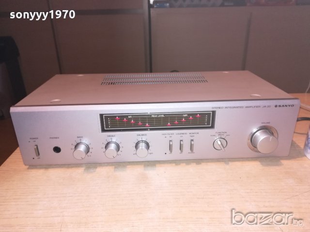 sanyo stereo amplifier-made in japan-внос швеицария, снимка 12 - Ресийвъри, усилватели, смесителни пултове - 20743304