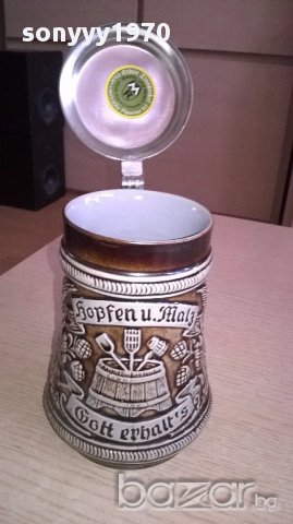 Ретро халба-17х14х11см-внос швеицария, снимка 8 - Антикварни и старинни предмети - 17559291