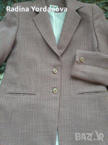 Комплект сако и панталон в красив цвят., снимка 3 - Комплекти - 25520654