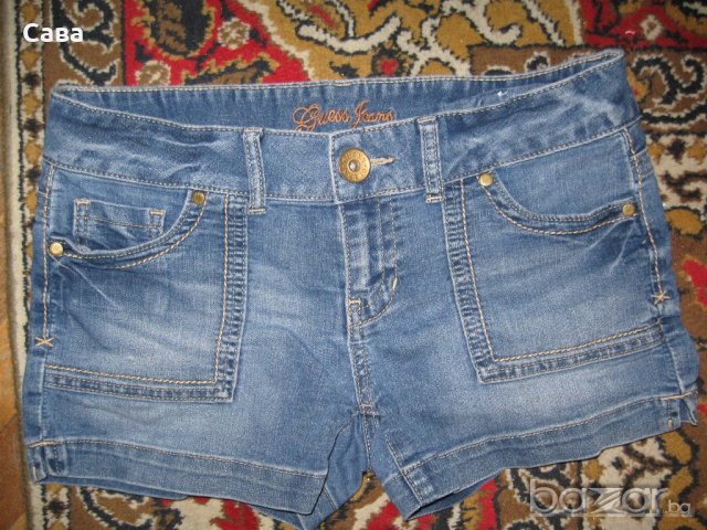 Къси панталонки GUESS  дамски,размер 28, снимка 3 - Къси панталони и бермуди - 18498742
