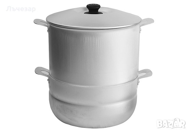 Уред за готвене на пара (мантоварка), снимка 3 - Съдове за готвене - 23722956