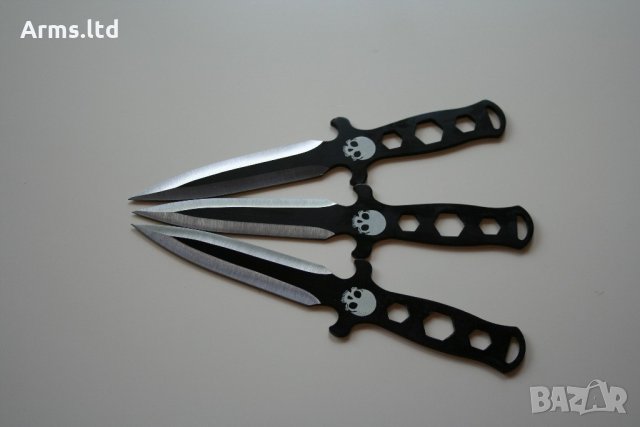 Комплект ножове за хвърляне - 3 броя