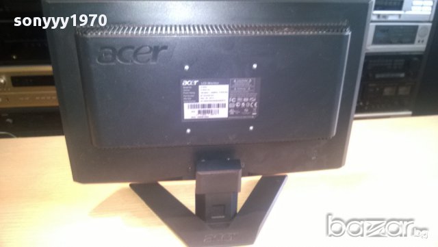 acer  x163w-lcd monitor, снимка 3 - Монитори - 10686540