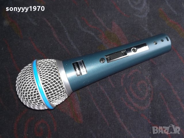 shure profi microphone-жичен и марков-внос швеицария, снимка 2 - Микрофони - 23795753