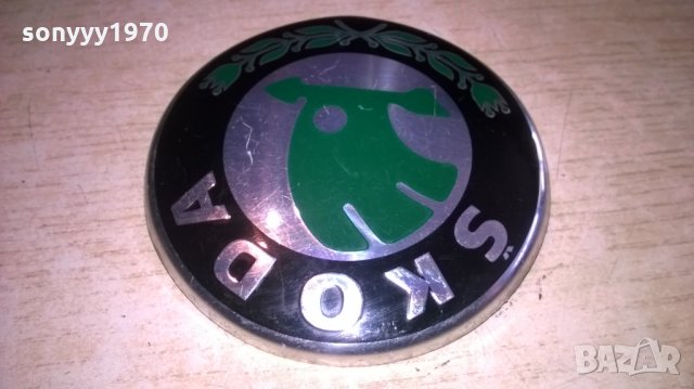 skoda 8см-емблема-внос швеицария, снимка 2 - Аксесоари и консумативи - 25186294