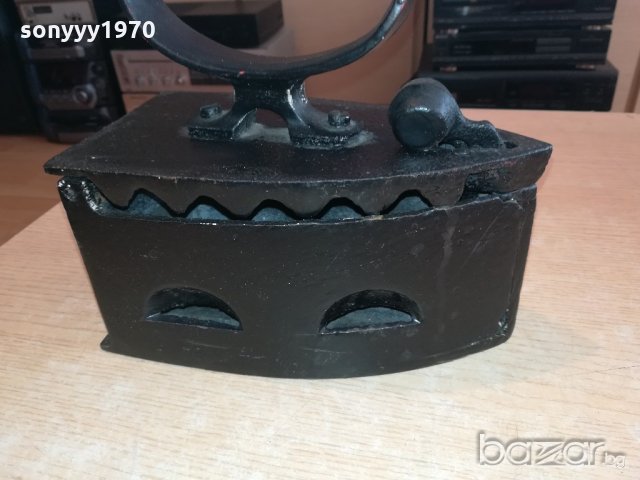 антика-ретро ютия-22х20х11см-метална-внос швеицария, снимка 15 - Колекции - 20620976