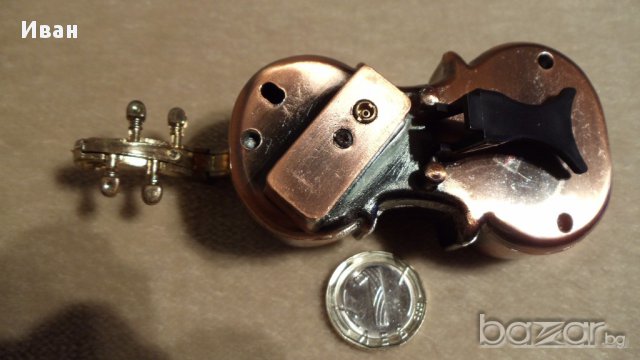 Виола цигулка запалка, снимка 7 - Антикварни и старинни предмети - 17424363