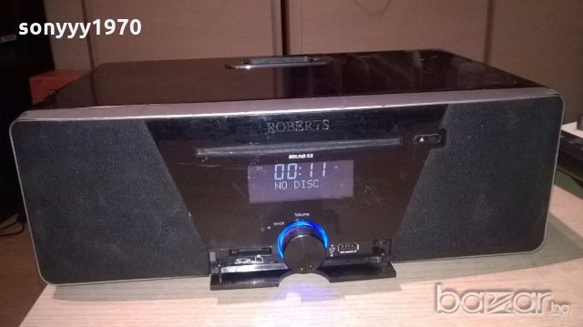roberts mp-sound 53-iphone/usb/sd card/aux/cd-внос англия, снимка 5 - Ресийвъри, усилватели, смесителни пултове - 19574172