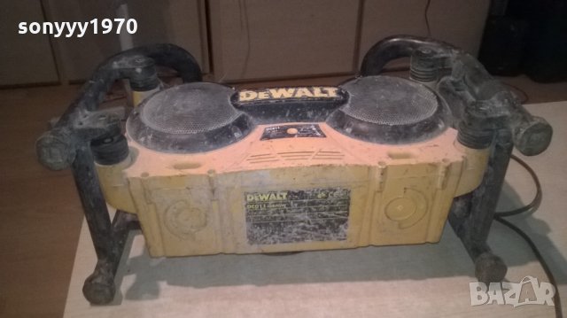 dewalt-строително радио за ремонт-внос англия, снимка 18 - Ресийвъри, усилватели, смесителни пултове - 26108670