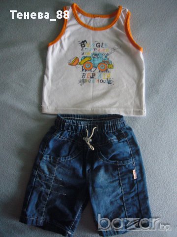 Къси панталони момче 1 годинка, снимка 3 - Панталони и долнища за бебе - 13847177