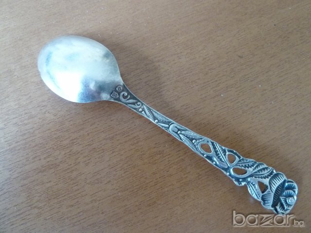 посребрена чаена лъжичка, снимка 3 - Други - 21144014