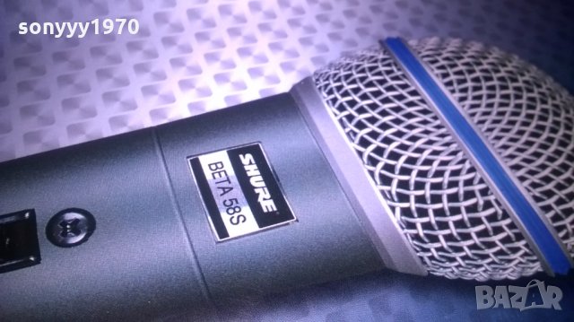 shure beta 58s-legendary performance microphone, снимка 8 - Микрофони - 24852537