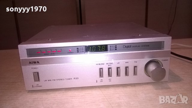 aiwa made in japan-tuner-внос швеицария, снимка 2 - Ресийвъри, усилватели, смесителни пултове - 24973953