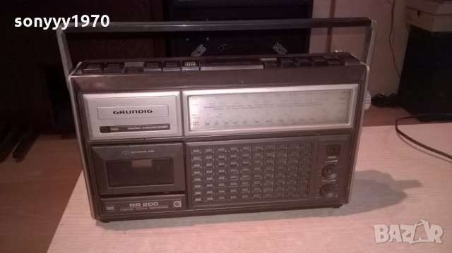 grundig type rr200-ретро колекция-внос швеицария, снимка 2 - Ресийвъри, усилватели, смесителни пултове - 22742311