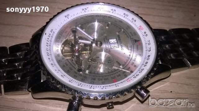 Breitling chronometre navitimer-за ремонт-внос швеицария, снимка 5 - Мъжки - 17777112