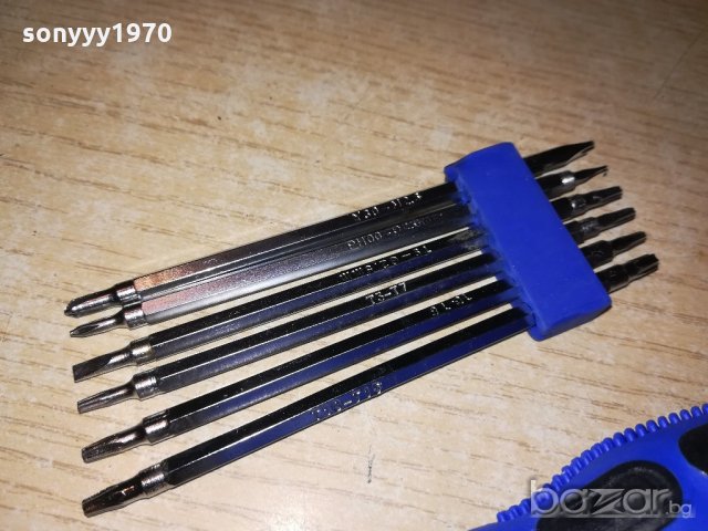 отвертка с 6х2 специфични накраиника-16см, снимка 9 - Отвертки - 20802263