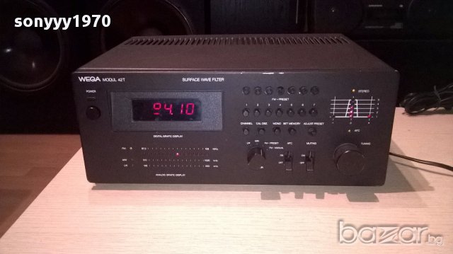 Wega modul 42t hifi tuner-west-germany-внос швеицария, снимка 8 - Ресийвъри, усилватели, смесителни пултове - 14606998