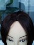 Нова права тъмно кестенява перука без бретон - 35 см. - мод.52, снимка 3
