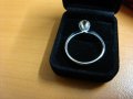 Дамски пръстен с диамант, снимка 9