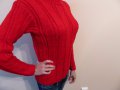 Ръчно плетена блуза, снимка 1 - Блузи с дълъг ръкав и пуловери - 15844687