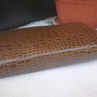 Дамска чанта крокодилска кожа, снимка 3 - Чанти - 23224072