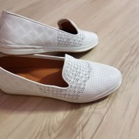 Нови обувчици естествена кожа /38, снимка 2 - Дамски ежедневни обувки - 25813469