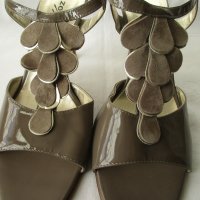 ЕСТЕСТВЕНА КОЖА на ZODIACO /made in ITALY/, снимка 1 - Дамски елегантни обувки - 24267133