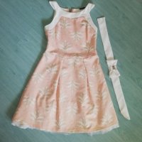 Бледорозова рокля, снимка 5 - Рокли - 24321719