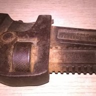 АНТИКА-drop forged-steel 14 in-40см-с дървена дръжка-внос швеицария, снимка 6 - Други инструменти - 18429878