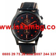 Мъжки елегантен часовник с кварцов механизъм, снимка 1 - Мъжки - 12262271